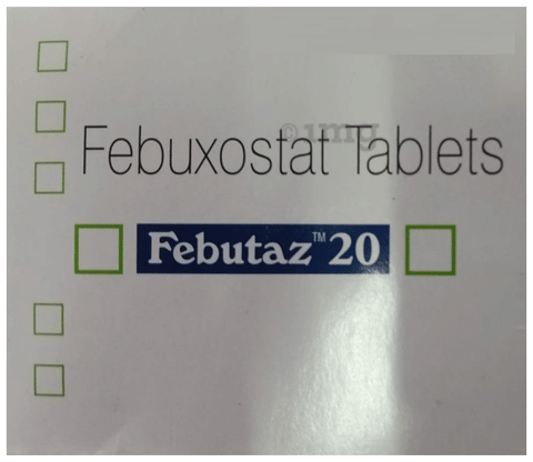 Febutaz 20mg Tablet image Febutaz 20mg Tablet image