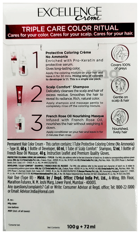 L Oreal Excellence Creme Hair Color Instructions For Use - Infoupdate.org