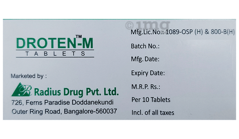 Droten-M Tablet image Droten-M Tablet image