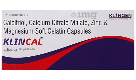 Klincal Softgel Capsule image Klincal Softgel Capsule image