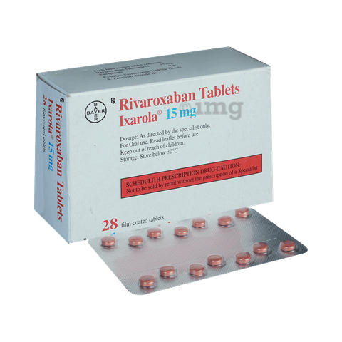 Ixarola 15mg Tablet View Uses Side Effects Price and Substitutes