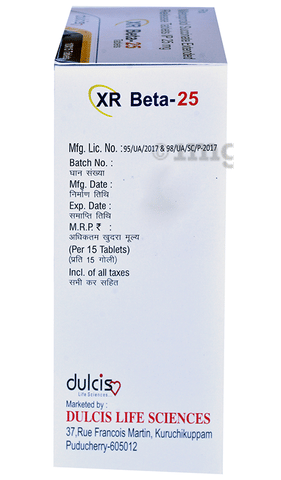 XR Beta 25 Tablet image XR Beta 25 Tablet image
