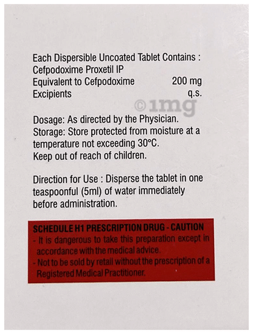 Tocef 200mg Tablet image Tocef 200mg Tablet image