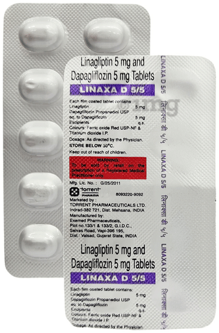Linaxa D 5/5 Tablet image