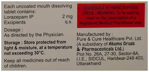 Lanxtra 2mg Tablet MD image