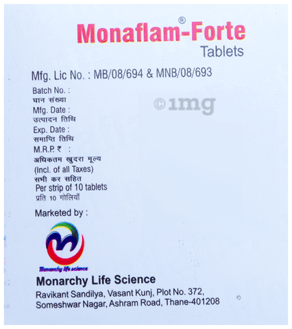 Monaflam-Forte Tablet image Monaflam-Forte Tablet image