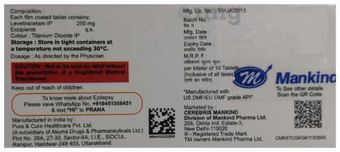 Epifast 250mg Tablet