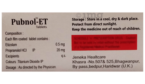Pubnol-ET Tablet image