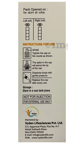 Nevasight Eye Drop image