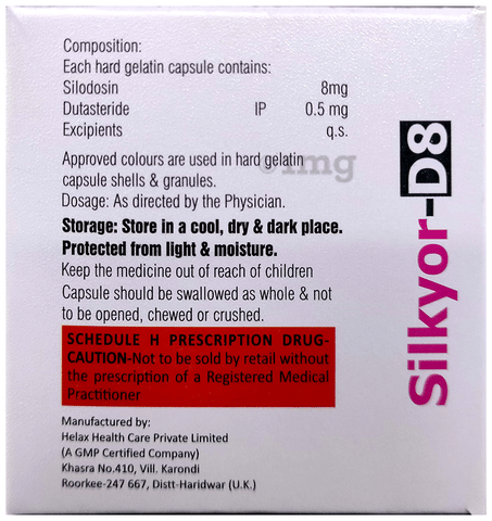 Silkyor-D 8 Capsule image