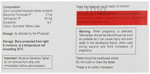 Bisocor T 5/40 Tablet image
