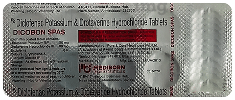 Dicobon Spas Tablet
