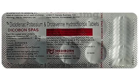 Dicobon Spas Tablet image Dicobon Spas Tablet image