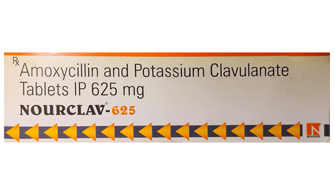 Nourclav 625 Tablet image Nourclav 625 Tablet image