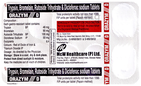 Orazym D Tablet image