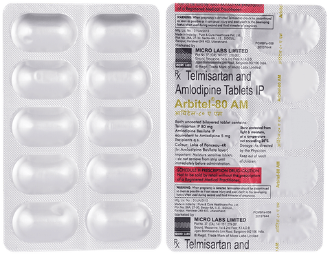 Arbitel-80 AM Tablet