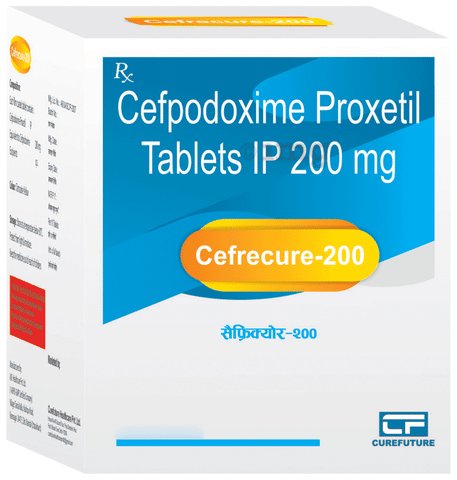 Cefrecure 200 Tablet image