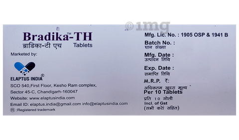Bradika-TH Tablet image Bradika-TH Tablet image
