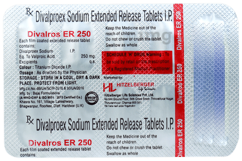Divalros ER 250 Tablet image