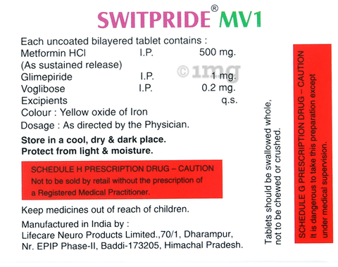 Switpride MV1 Tablet SR image