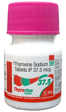 Thyrorise 37.5mcg Tablet image