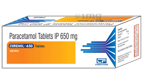 Curemol 650 Tablet image