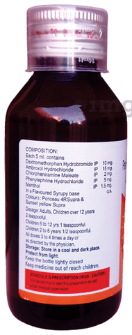 Dexol Syrup Sugar Free Strawberry