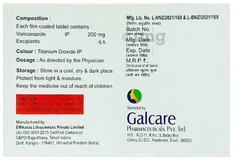 Vorifast 200 Tablet image