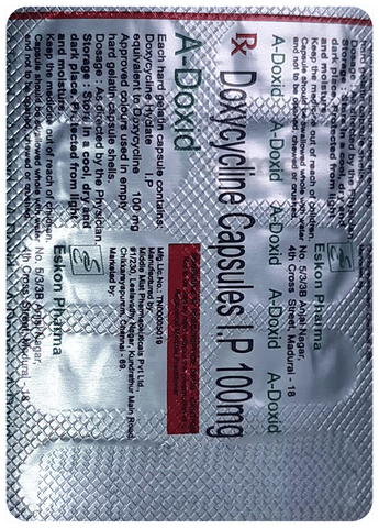 A Doxid 100mg Capsule image A Doxid 100mg Capsule image