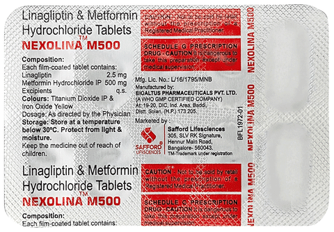 Nexolina M 500 Tablet