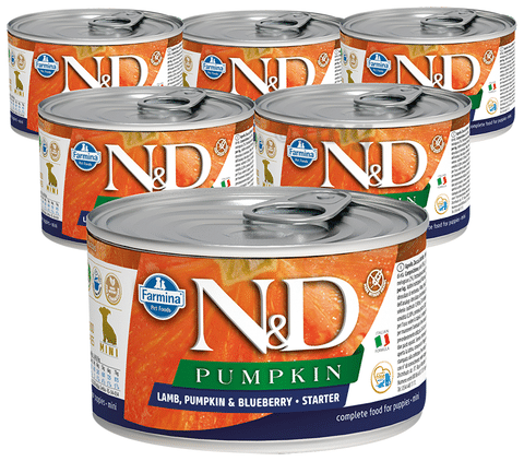 Farmina Pet Foods N D Pumpkin Lamb and Blueberry Starter Puppy