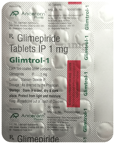 Glimtrol 1 Tablet image Glimtrol 1 Tablet image