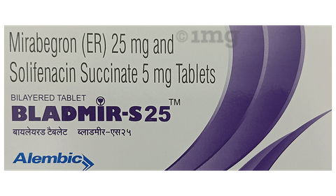 Bladmir-S 25 Tablet ER image Bladmir-S 25 Tablet ER image