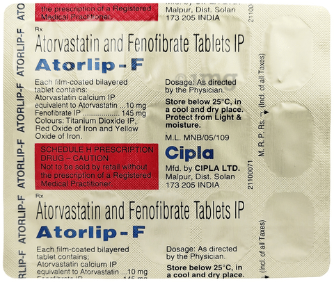 Atorlip-F Tablet image
