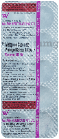 Metwon XR 25 Tablet image Metwon XR 25 Tablet image