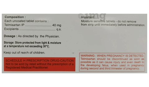Tymist 40 Tablet image