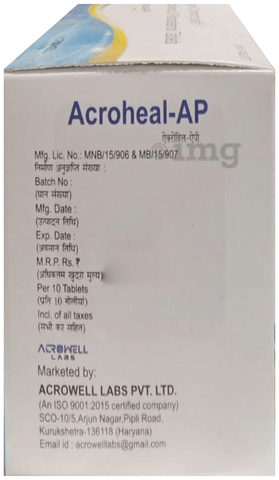 Acroheal-AP Tablet image