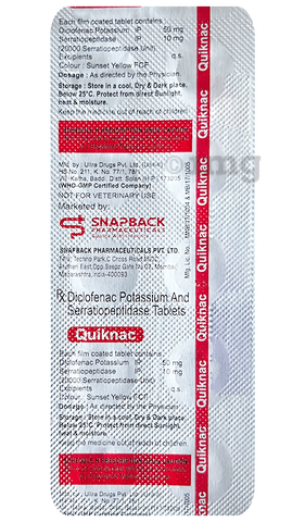 Quiknac Tablet image Quiknac Tablet image