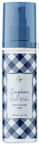 CGG Cosmetics Body Hair Mist Gingham Musk Buy bottle of 100.0 ml