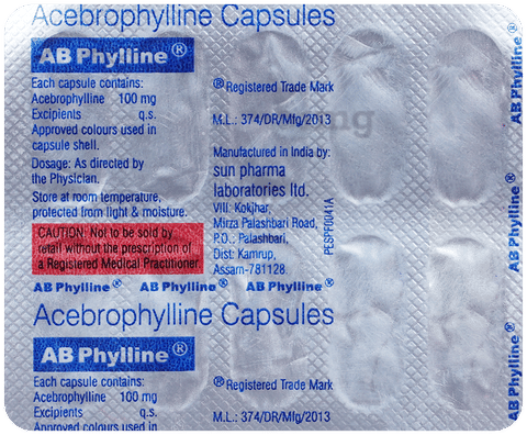 Abphylin 100mg Capsule image