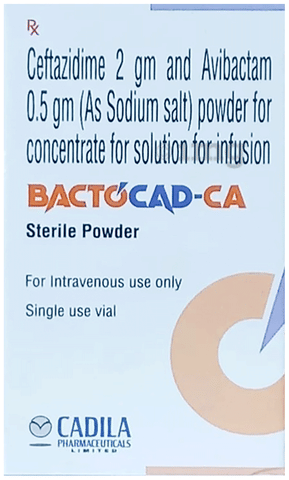 Bactocad CA 2000mg/500mg Injection image