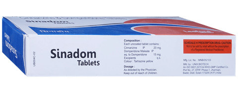 Sinadom Tablet image