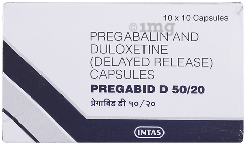 Pregabid-D 50/20 Capsule DR image