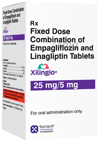 Xilingio 25mg/5mg Tablet image