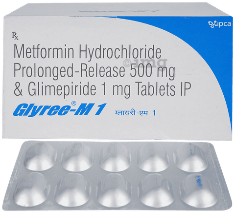 Glyree-M 1 Tablet PR
