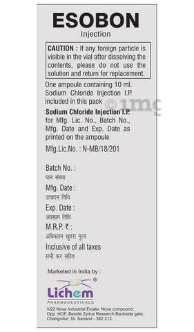 Esobon Injection image Esobon Injection image
