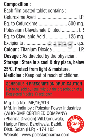 Clofur-CV Tablet image