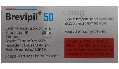 Brevipil 50 Tablet image