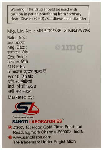 Etonon TH 60mg/8mg Tablet