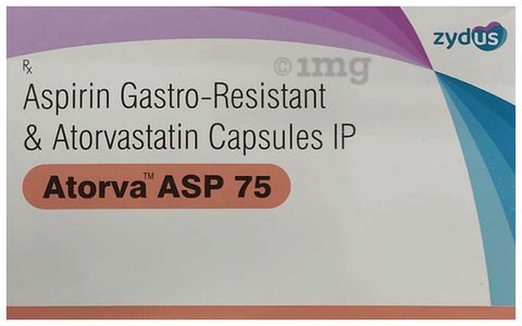 Atorva Asp 75 Capsule image